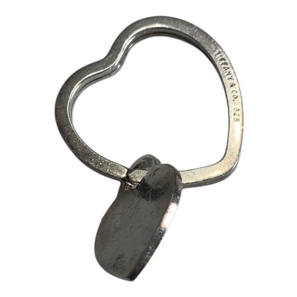 Tiffany & Co. Silver Heart Keychain 925 sterling engraved y2k purse - Picture 2 of 12
